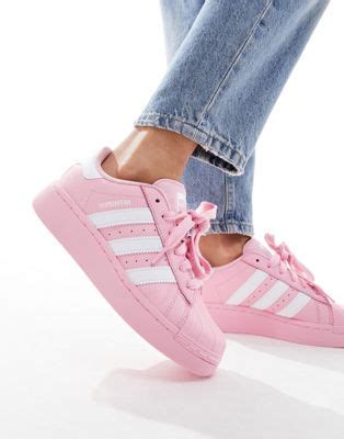 rosa adidas schuhe superstar|adidas superstar xlg pink.